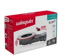 Bonde de douche SLIM + ø40 mm sans grille pour plateau^Wirquin Hot