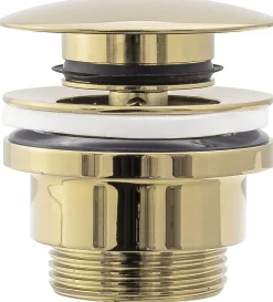 Bonde de lavabo universel Clic-Clac Gold-Rea Best