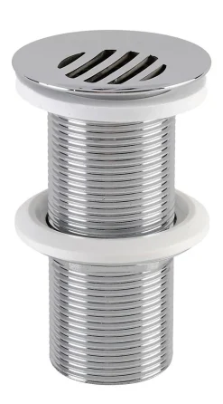 Bonde laiton à grille design - Bonde laiton à grille design - H : 100 mm^Nicoll