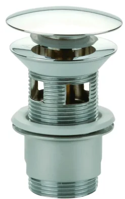 Bonde laiton design clic clac - Chromé brillant^Nicoll Online