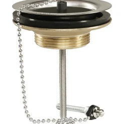 Bonde laiton pour évier grès, diamètre 60 mm -^Valentin Online