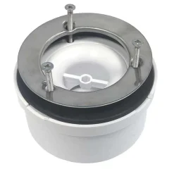 Bonde siphon universelle diam. 90 mm à évacuation verticale pour receveur de douche, sortie en 40 mm ou 50 mm-McAlpine Hot