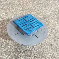 Bonde verticale DINO pour receveurs à carreler avec grille en acier inoxydable-Stano Clearance