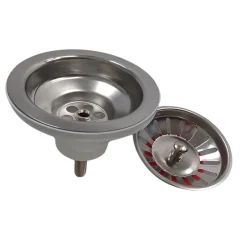 Bonde évier chromée pour évier sans trop plein-Vitra Clearance