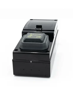 Borne De Recharge Avec Horloge équipée D'une Prise Green'up Complète Avec Protections^Carré Rouge Discount