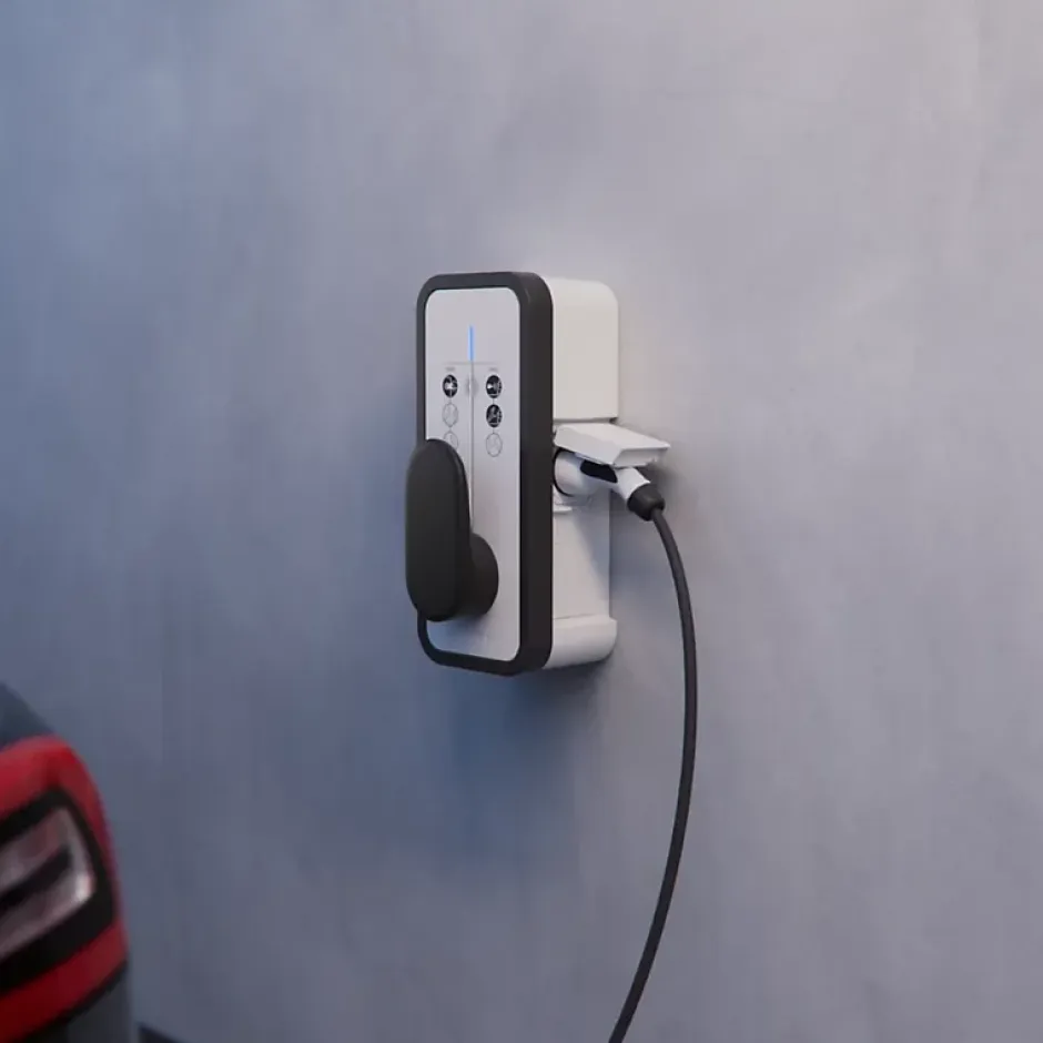 Borne de recharge pour voiture électrique Witty Solar 7 kW avec gestionnaire et compteur PV - - XEV1K07T2SEMC-Hager Clearance