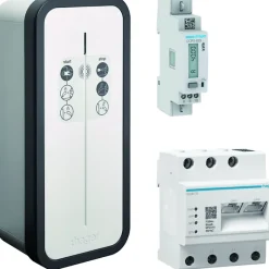 Borne de recharge pour voiture électrique Witty Solar 7 kW avec gestionnaire et compteur PV - - XEV1K07T2SEMC-Hager Clearance