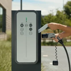 Borne de recharge pour voiture électrique Witty Share 22 kW avec RFID. OCPP et compteur MID - - XEV1R22T2M3^Hager Online