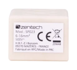 Borne stéatite tripolaire 6 à 16mm² --Zenitech