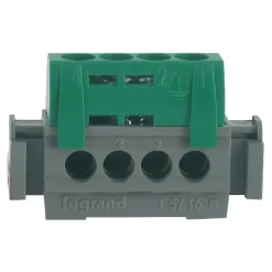 Bornier de terre vert et gris^Legrand Outlet