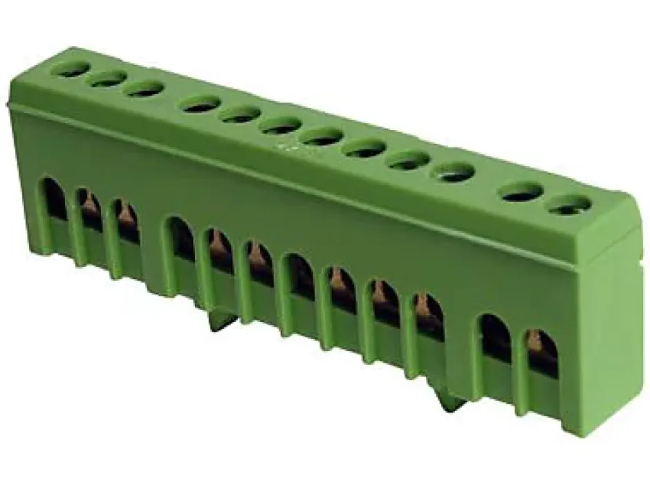 Bornier modulaire terre 12 points-Zenitech Hot