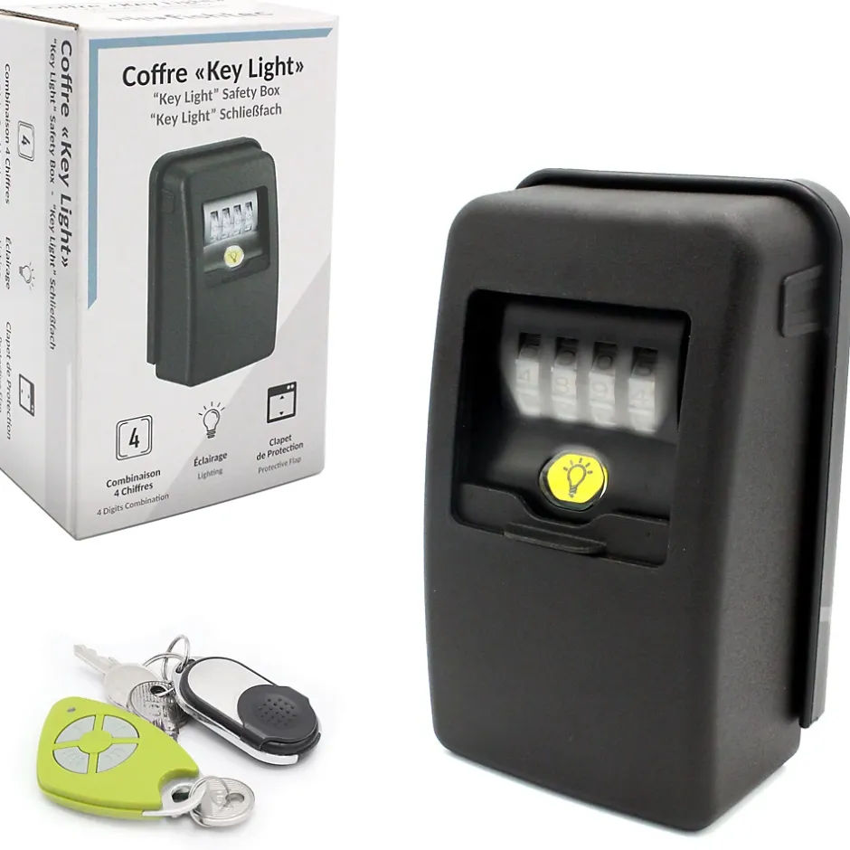 Boîte à Clé Key Light à code-Fishtec