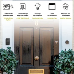 Boîte à Clé Key Light à code-Fishtec