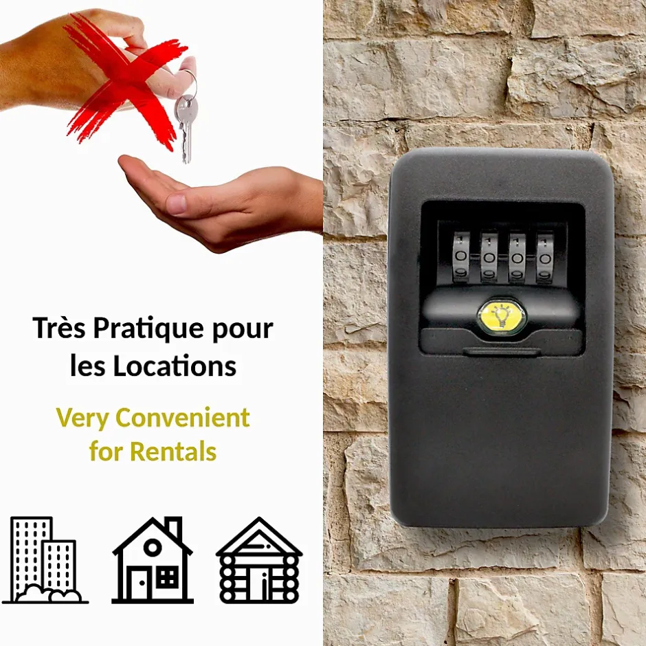 Boîte à Clé Key Light à code-Fishtec