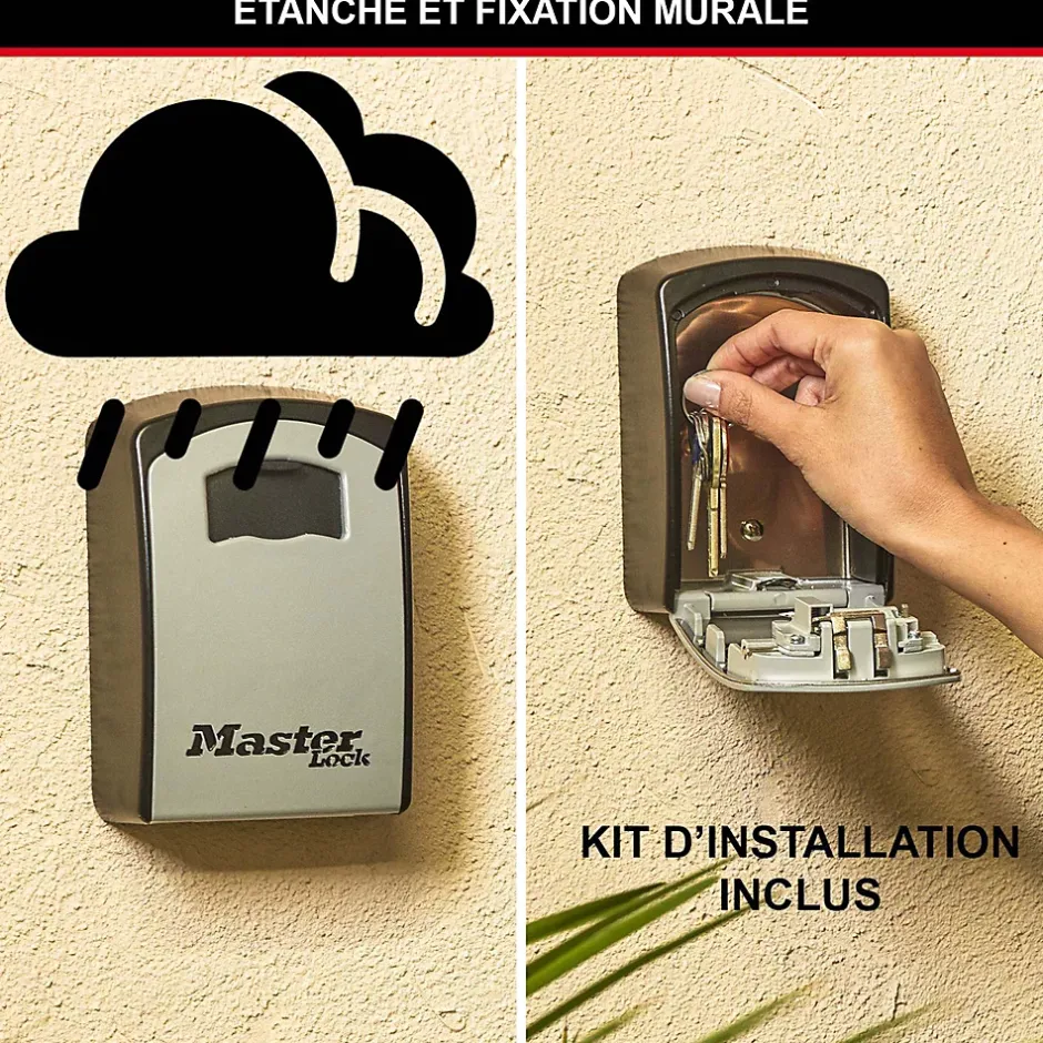 Boîte à clé sécurisée Select Access à combinaison programmable-Master Lock Online