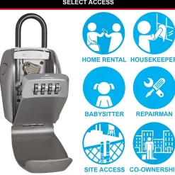 Boîte à clés sécurisée à anse Select Access-Master Lock New