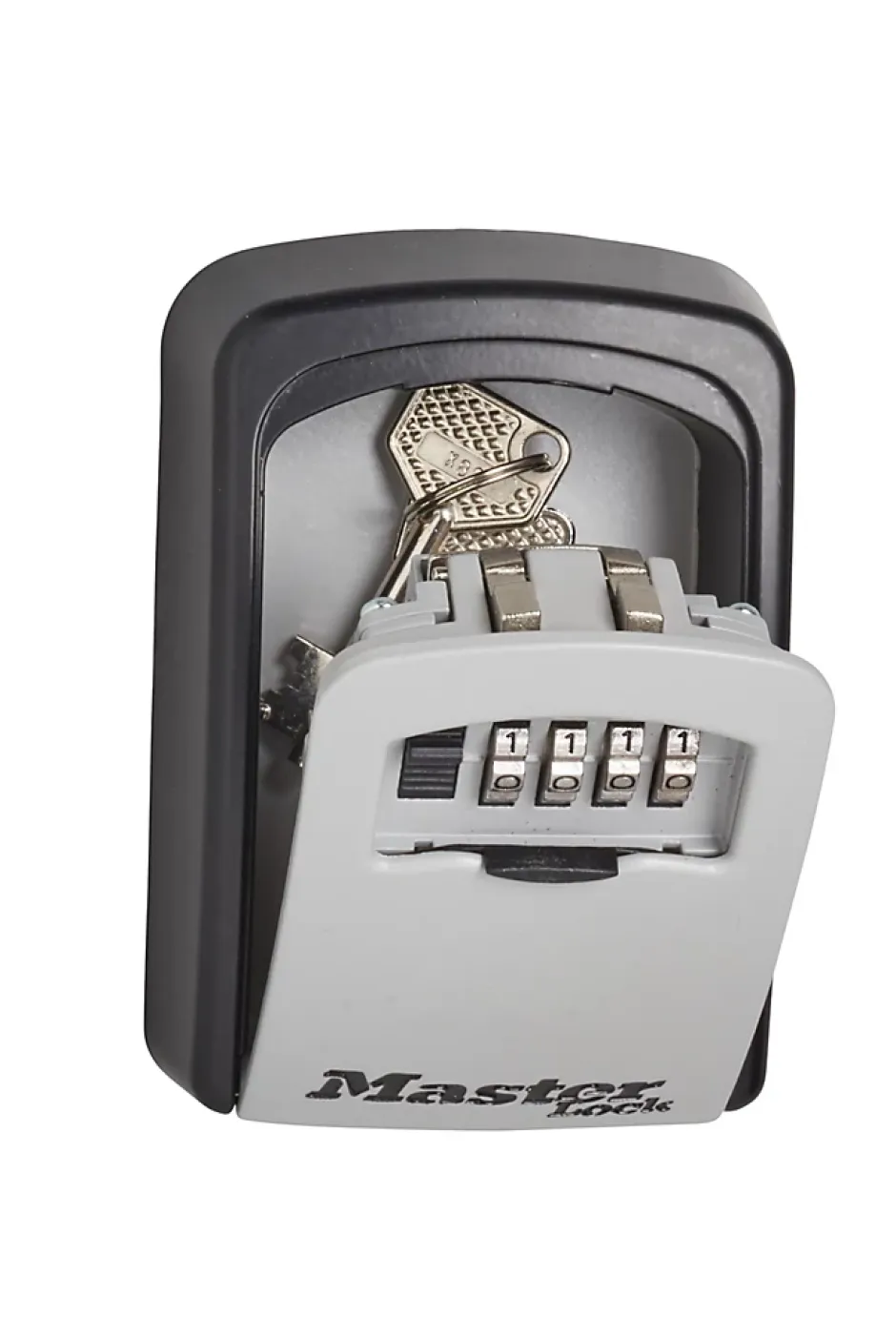 Boîte à clés sécurisée à combinaison programmable et fixation murale^Master Lock Outlet