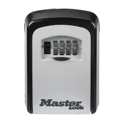 Boîte à clés sécurisée à combinaison programmable et fixation murale^Master Lock Outlet