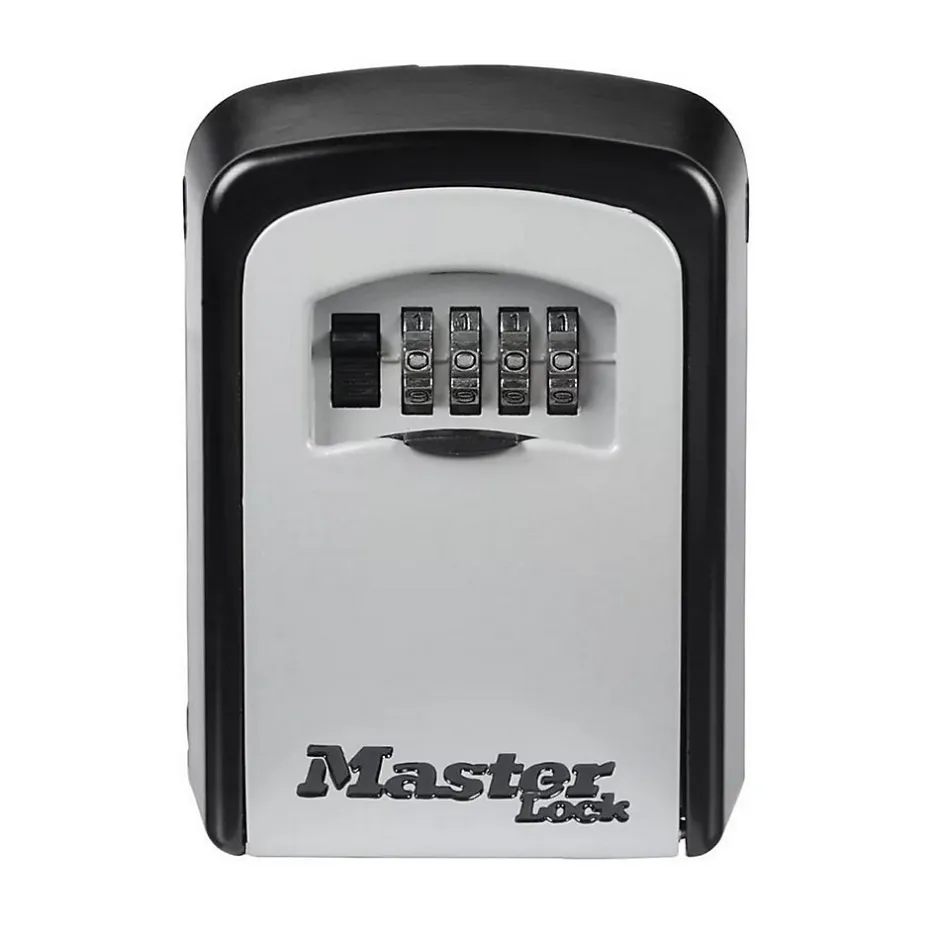 Boîte à clés sécurisée à combinaison programmable et fixation murale^Master Lock Outlet