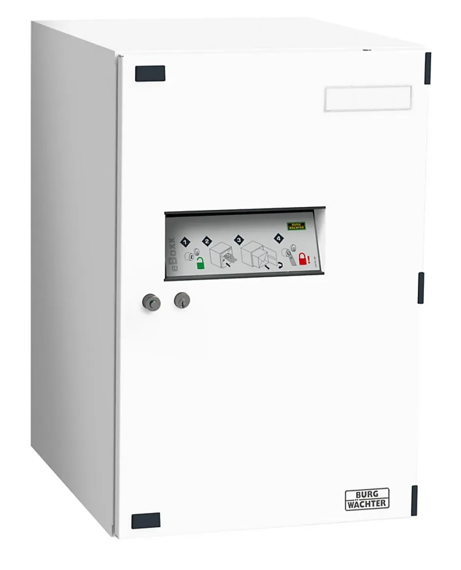 Boîte à colis à clé Burg Wächter blanche 98L^Burg-Wachter Outlet