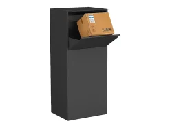 Boîte à colis anthracite - L45 x l35 x H105 cm - COLIBRI^Vente-unique Discount