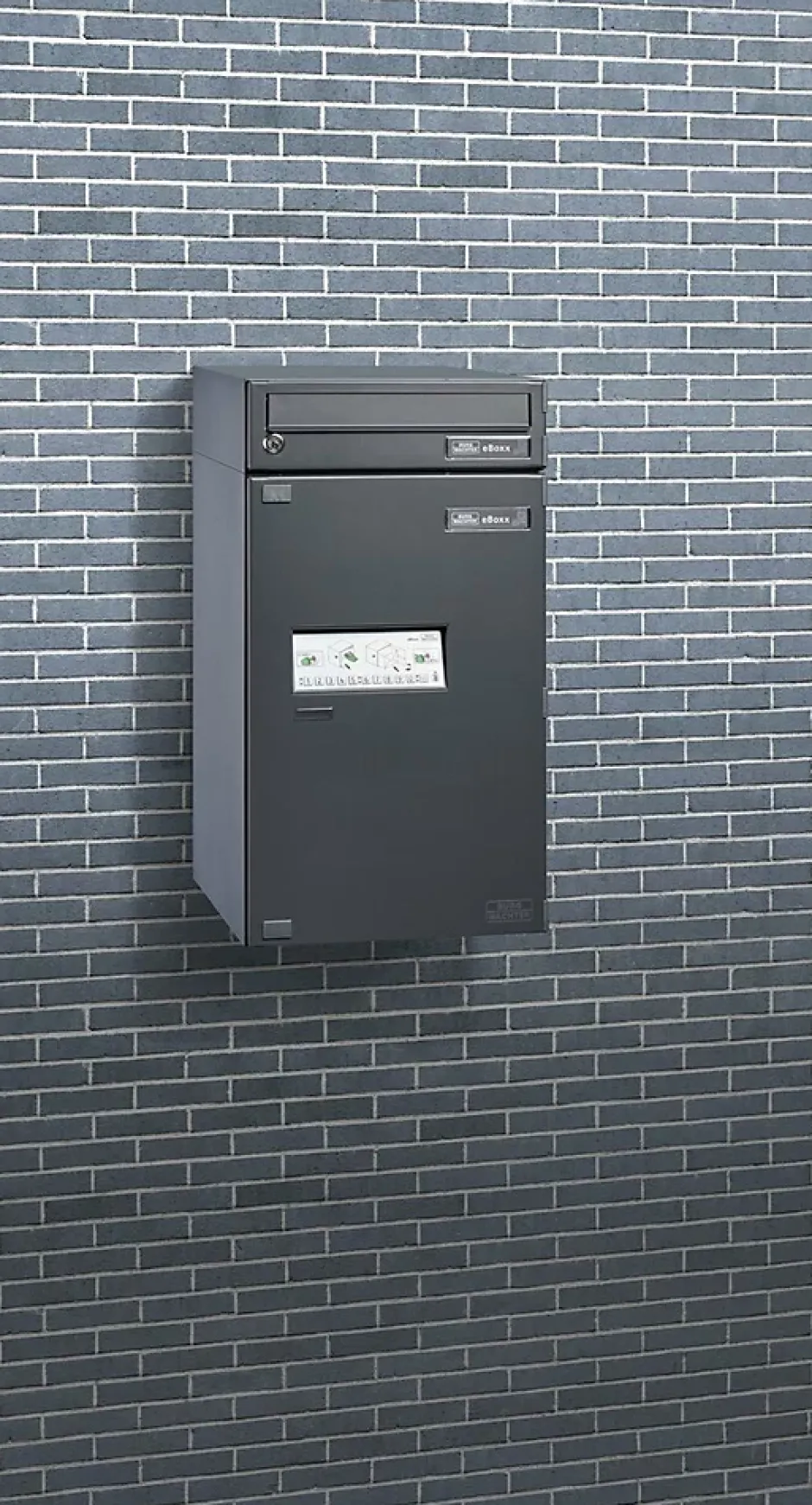 Boîte à colis électronique Burg Wächter grise 98L-Burg-Wachter Discount