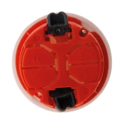 Boîte applique murs creux placo diamètre 40x40mm - Rouge -^Zenitech Clearance