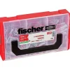 Boîte assortiment chevilles Fischer DUOPOWER FIXtainer 539867 - 210 pcs (6x30, 6x50, 8x40, 8x65)-O91 Sale
