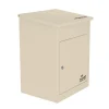 Boîte aux lettres 1 porte Boîte à colis Beige en acier-Smart Parcel Box Sale