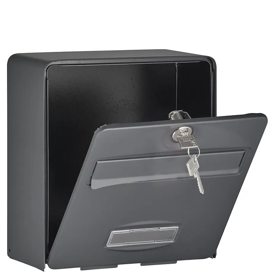 Boîte aux lettres 1 porte Balthazar Anthracite^Burg-Wachter Discount