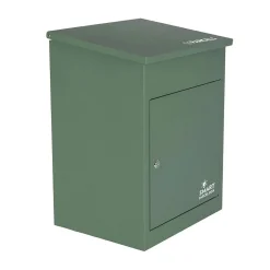 Boîte aux lettres 1 porte Boîte à colis Verte en acier-Smart Parcel Box Clearance