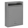 Boîte aux lettres 1 porte Decayeux Norma Gris Ral 7016-DAD Outlet