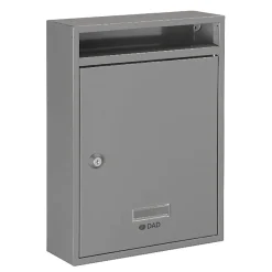 Boîte aux lettres 1 porte Decayeux Norma Gris Ral 7016-DAD Outlet