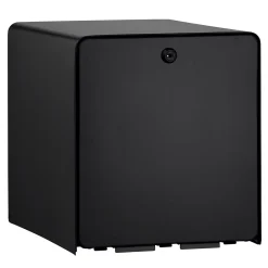 Boîte aux lettres 2 portes Balthazar Noire-Burg-Wachter