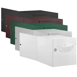 Boîte aux lettres 2 portes Decayeux Iguane Blanc Ral 9016-DAD