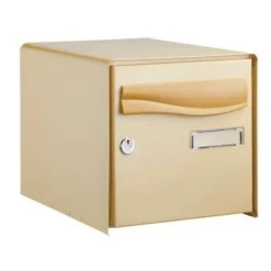 Boîte aux lettres 2 portes Lys Beige-DAD