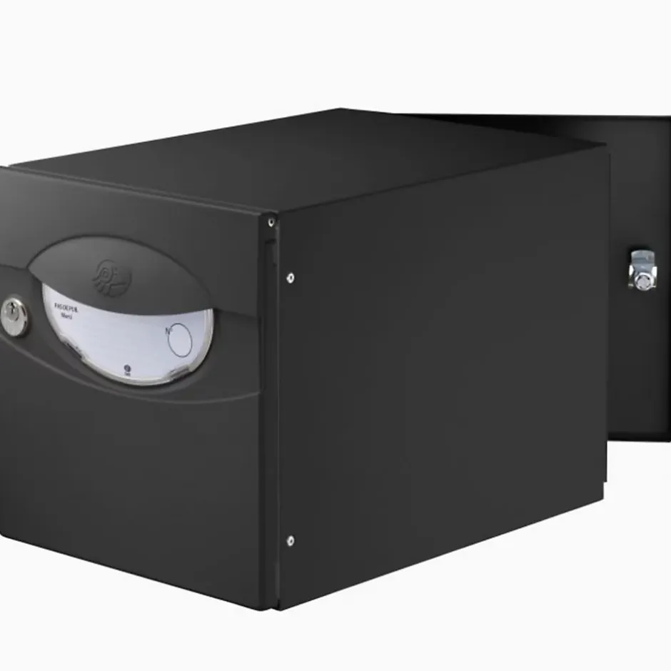 Boîte aux lettres 2 portes Decayeux Iguane Noir Ral 9005^DAD Outlet