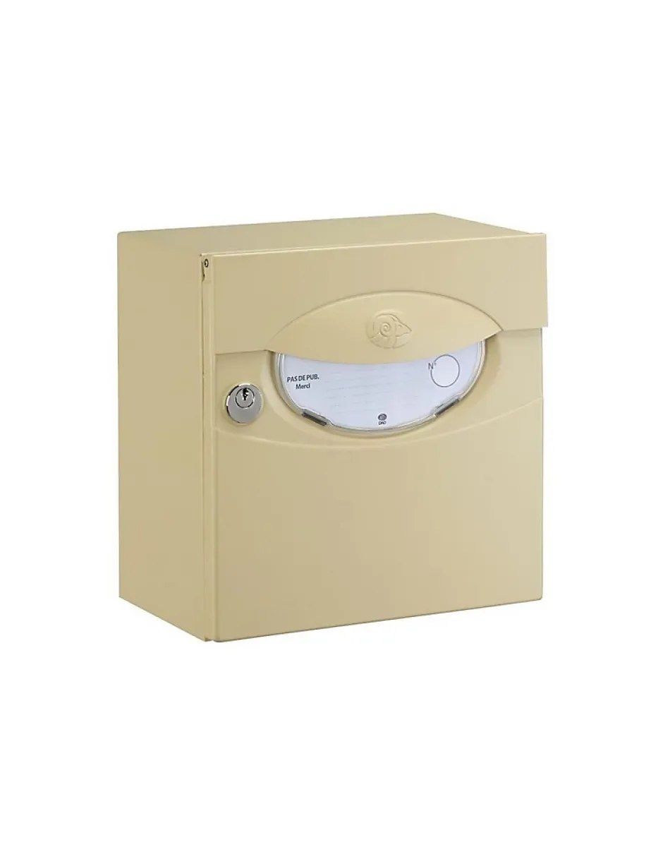 Boîte aux lettres demi profondeur Decayeux Iguane Beige Ral 1016^DAD Online