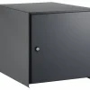 Boîte aux lettres double face Probat gris RAL 7021-Decayeux Outlet
