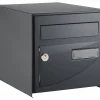 Boîte aux lettres double face Probat gris RAL 7016-Decayeux Sale