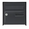 Boîte aux lettres simple face Probat noir^Decayeux Discount
