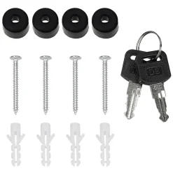 Boîte aux lettres sur une pied anthracite boîte postale en acier moderne 37x11cm^Ml-Design Best