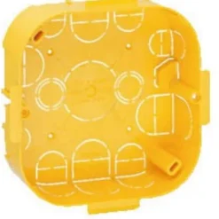 Boîte blanche carrée - 115 mm - Couvercle à vis - Batibox --Legrand Outlet