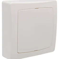 Boîte blanche carrée complète - Saillie --Legrand Discount