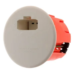 Boîte DCL point de centre murs diamètre 65mm-Zenitech