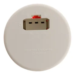 Boîte DCL point de centre murs diamètre 65mm-Zenitech