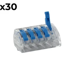 Boîte de 30 bornes 5 entrées - 485 -^BLM Discount