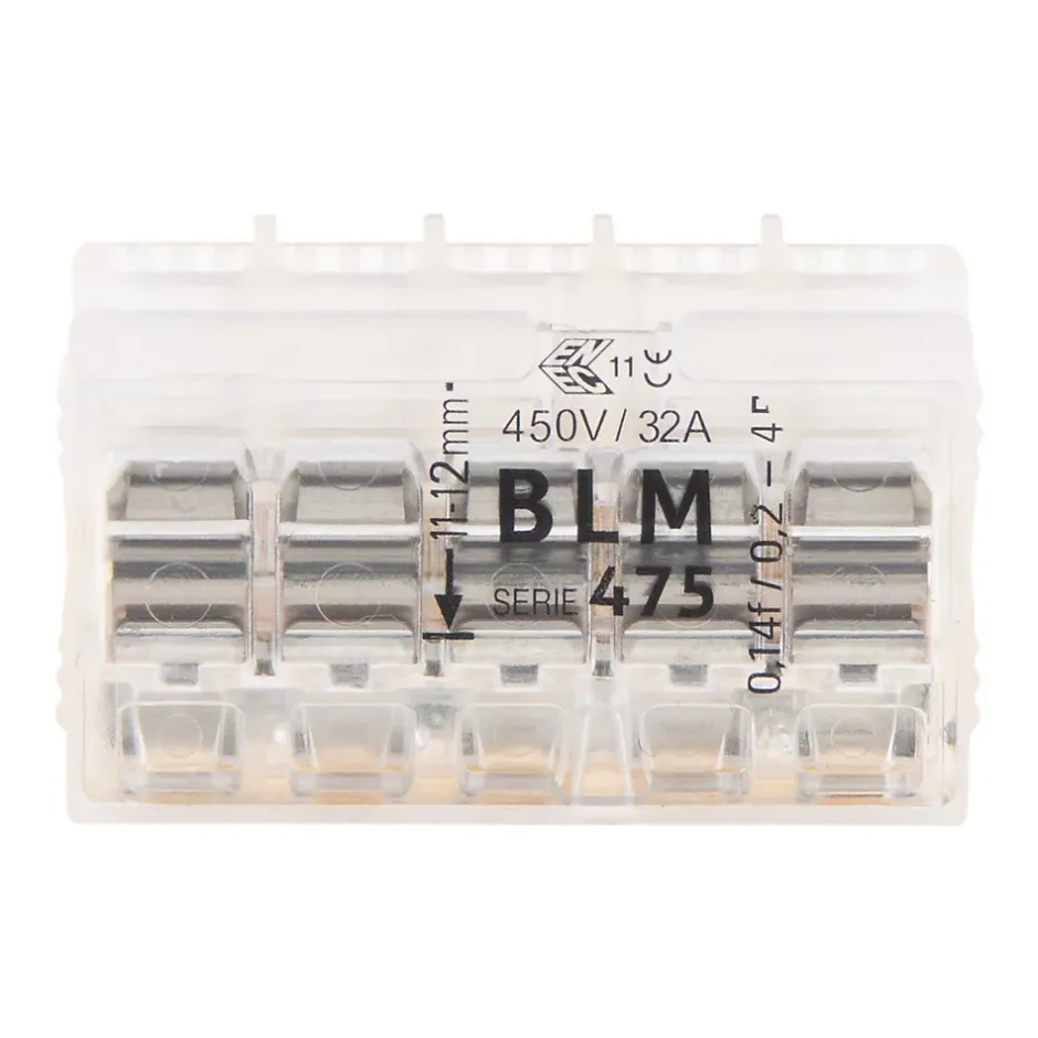 Boîte de 50 bornes 5 entrées - série 475 -^BLM Hot