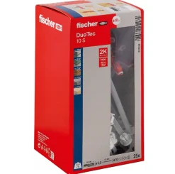 Boîte De 25 Chevilles À Bascule Duotec 537259 Nylon - 10 Mm-Fischer Best