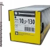 Boîte de 50 vis d'ancrage béton 10,5 x 130-Domax Hot
